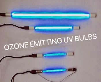 ozone-producing UV light